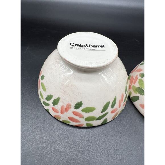 Crate and Barrel Set Of 4 Winter Gems Appetizer Sorbet Bowls Christmas 3 1/2" - Picture 8 of 13